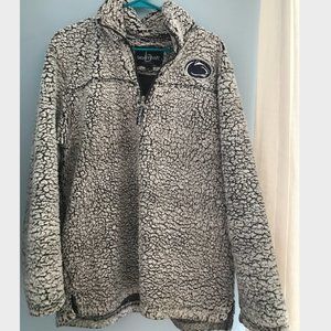 Women's Gray Penn State Nittany Lions Sherpa